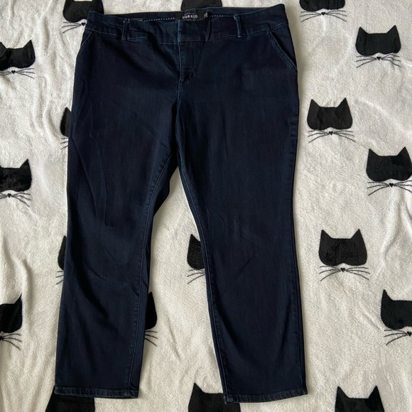 Torrid Denim Trouser Ankle Length Skinny Size 18 R - Picture 2 of 4